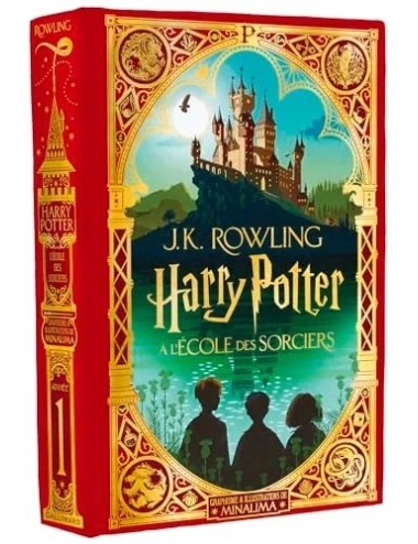 HARRY POTTER A L'ECOLE DES SORCIERS - EDITION ILLUSTREE INTERACTIVE MINALIMA