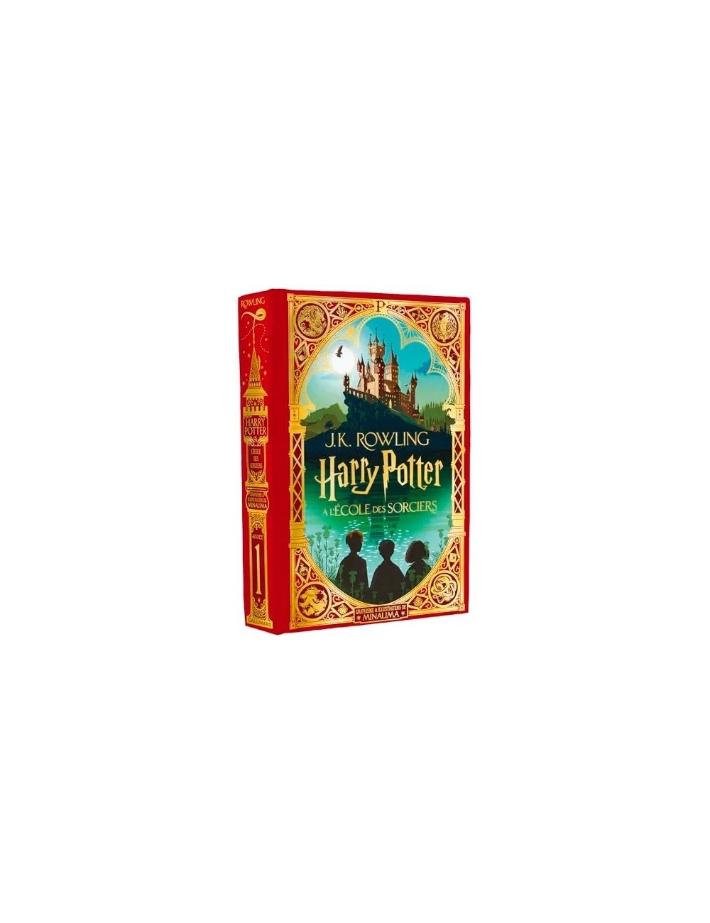 HARRY POTTER A L'ECOLE DES SORCIERS - EDITION ILLUSTREE INTERACTIVE MINALIMA