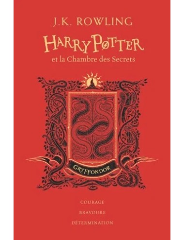 HARRY POTTER ET LA CHAMBRE DES SECRETS - EDITION GRYFFONDOR